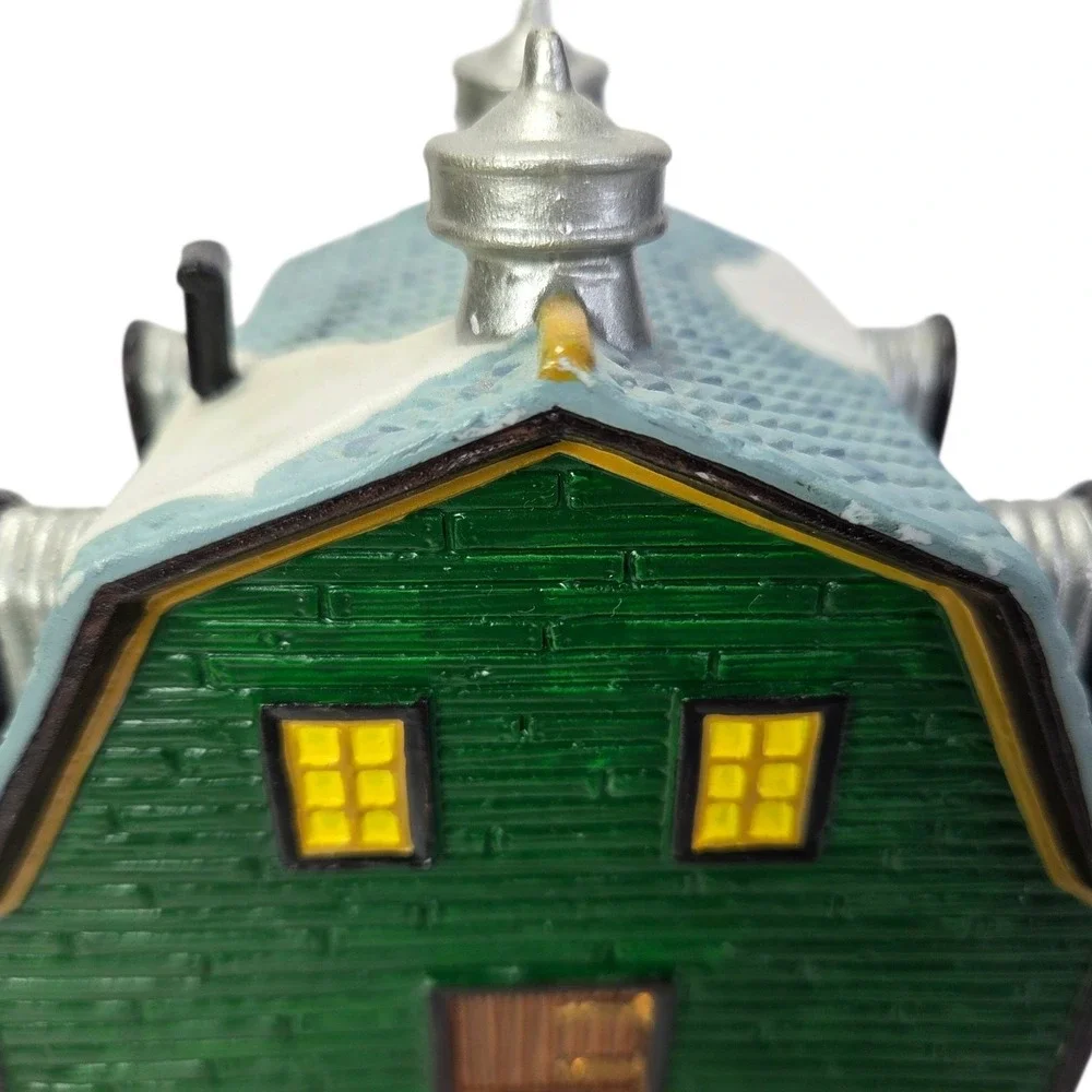 Lemax Barn Dance Christmas Village Lighted B C Ranch Harvest Crossing 2000 Boxed